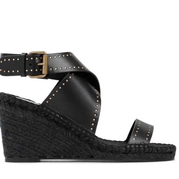 Isabel Marant Iriane Wedge Slides NWOT - Picture 8 of 14